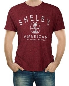 Shelby American Textured Red T-Shirt