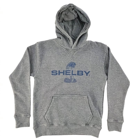 Youth Shelby Vintage Wash Navy Hoody