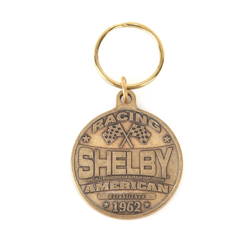 Shelby Racing Antique Coin Keychain