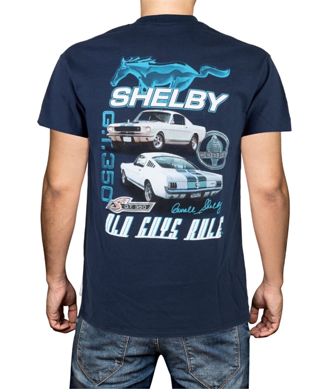 leider verdrietig ramp Shelby Mustang GT350 Navy T-Shirt