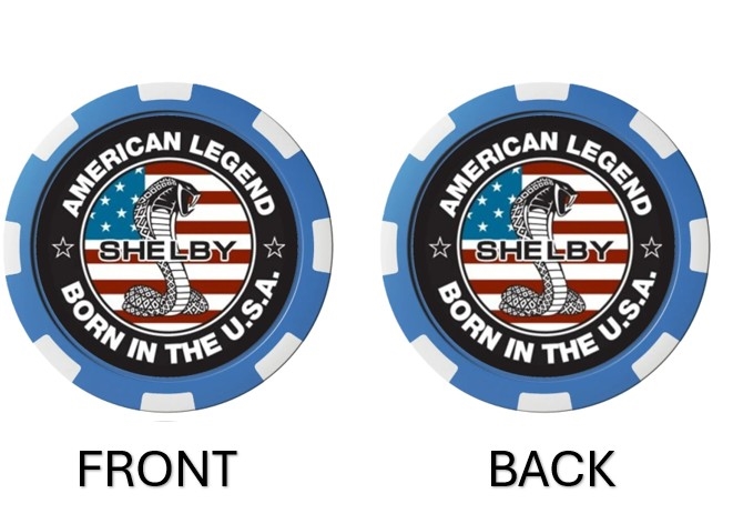 Shelby American Legend Poker Chip