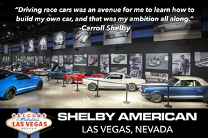 Shelby American Welcome Postcard