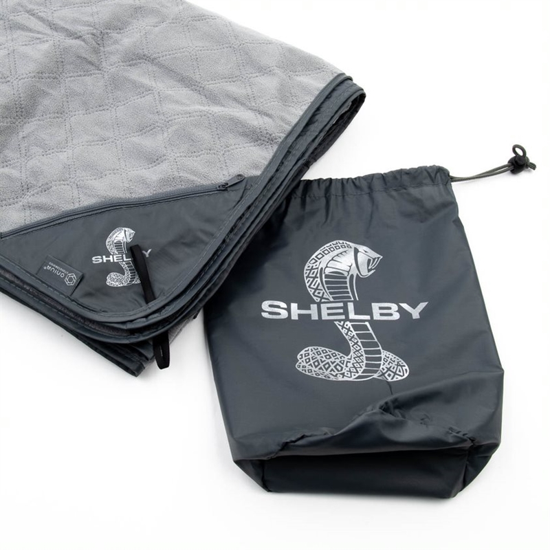 Shelby Outdoor Blanket- Charcoal/Grey