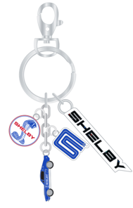Shelby Charm Keychain - Multicolored