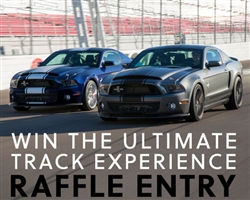 Ultimate Shelby Track Experience Raffle Entry