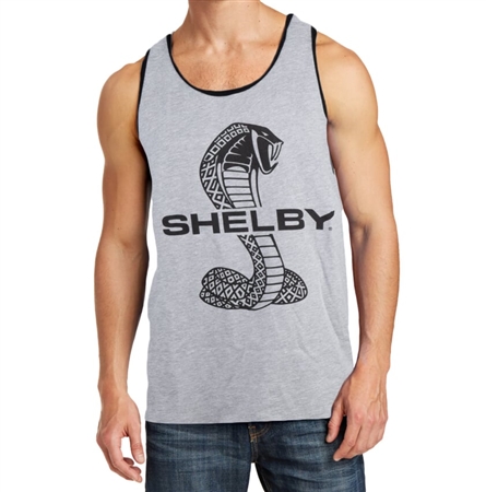 Shelby Snake Heather Grey Tank