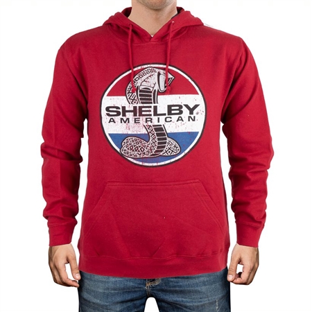 Shelby American Hoodie - Cardinal