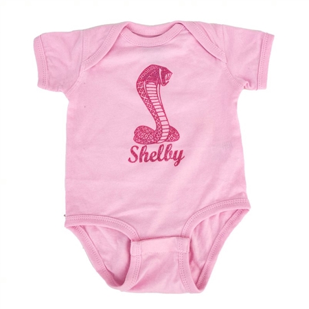 Shelby Girls Pink Onesie