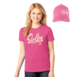 Shelby Ladies Hat & Tee Set
