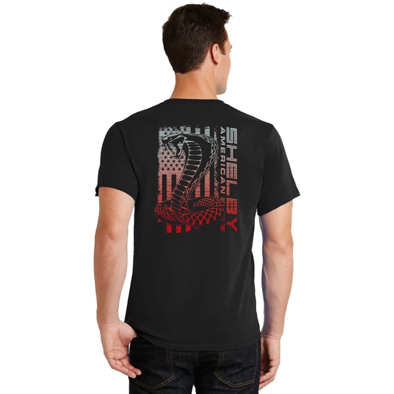 Shelby Super Snake Americana Tee- Black