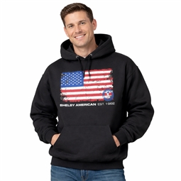 Shelby American Anniversary Hoody- Black
