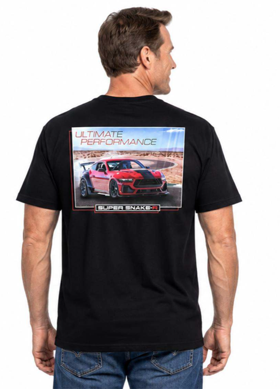 Shelby Super Snake-R Ultimate Performance Tee - Black