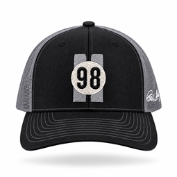 Shelby 98 Rondel Muscle Stripe Trucker Hat - Black/Charcoal