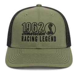 Shelby American Racing Legend Trucker Hat - Army Green/Black
