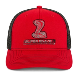 Shelby Super Snake-R Trucker Hat - Red/Black