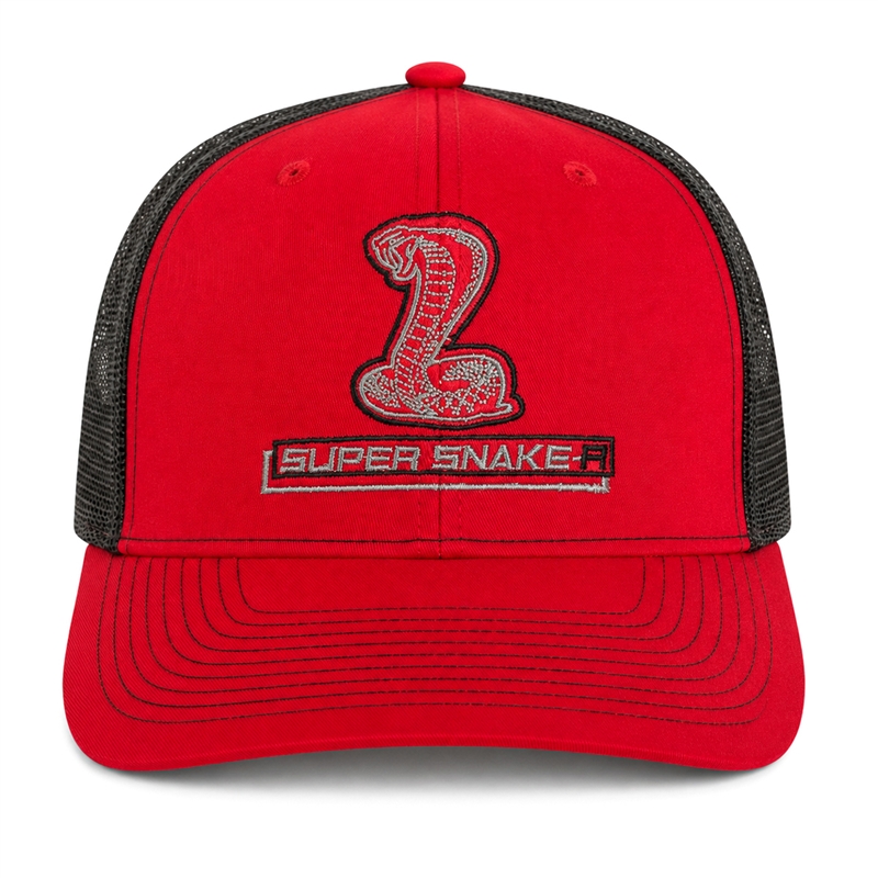 Shelby Super Snake-R Trucker Hat - Red/Black