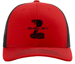 Shelby Super Snake Richardson 112 Hat - Red/Black