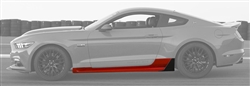 2015-2022 Shelby GTE/GT-H Rocker Panel Kit