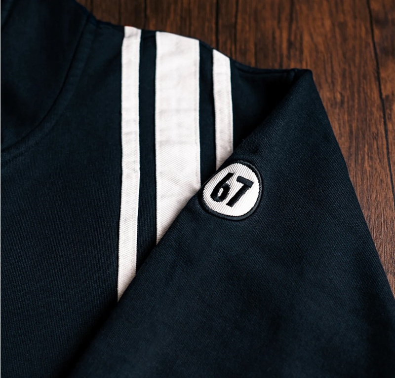Shelby GT500 Luxe Bomber Sweater - Black