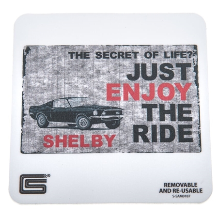 Just Enjoy the Ride Removable Sticker - Regular