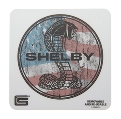 Patriotic Shelby Snake Removable Sticker