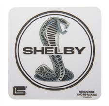 Chrome Shelby Snake Removable Sticker