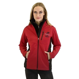 Ladies Red Soft Shell Jacket