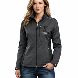 Women's Tar/Black Soft Shell Jacket