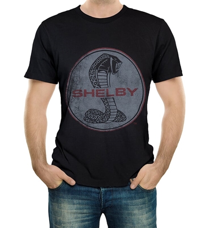 Faded Shelby Super Snake Black T-Shirt