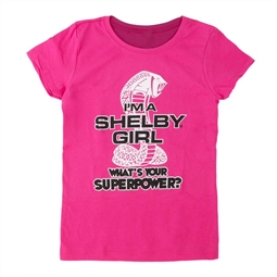 Girls "What's Your Superpower" Youth T-Shirt