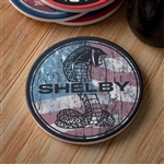 Patriotic Shelby Snake Coaster