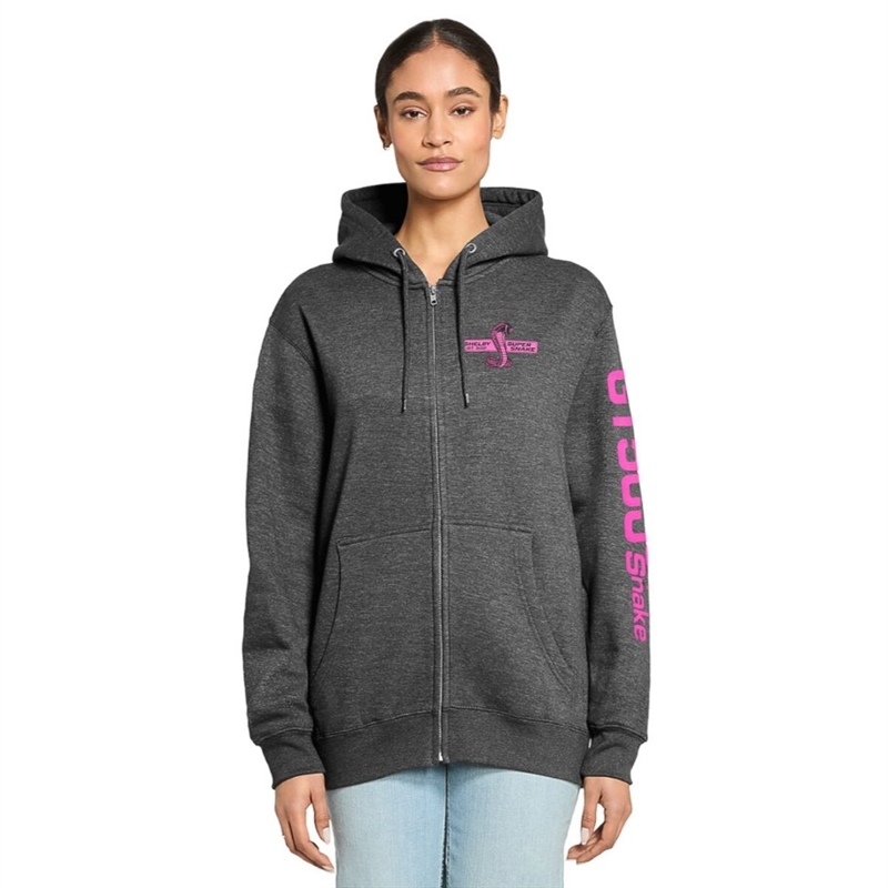 Shelby Ladies GT500 Full-Zip- Charcoal Heather