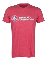 Shelby American Heather Red Tee