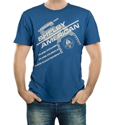 Shelby American Blue Tee
