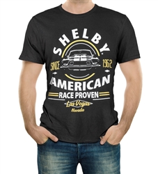 Shelby American Race Proven Black Tee
