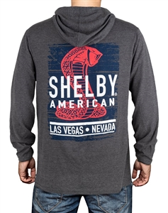 Shelby American LV Charcoal Hooded Long Sleeve