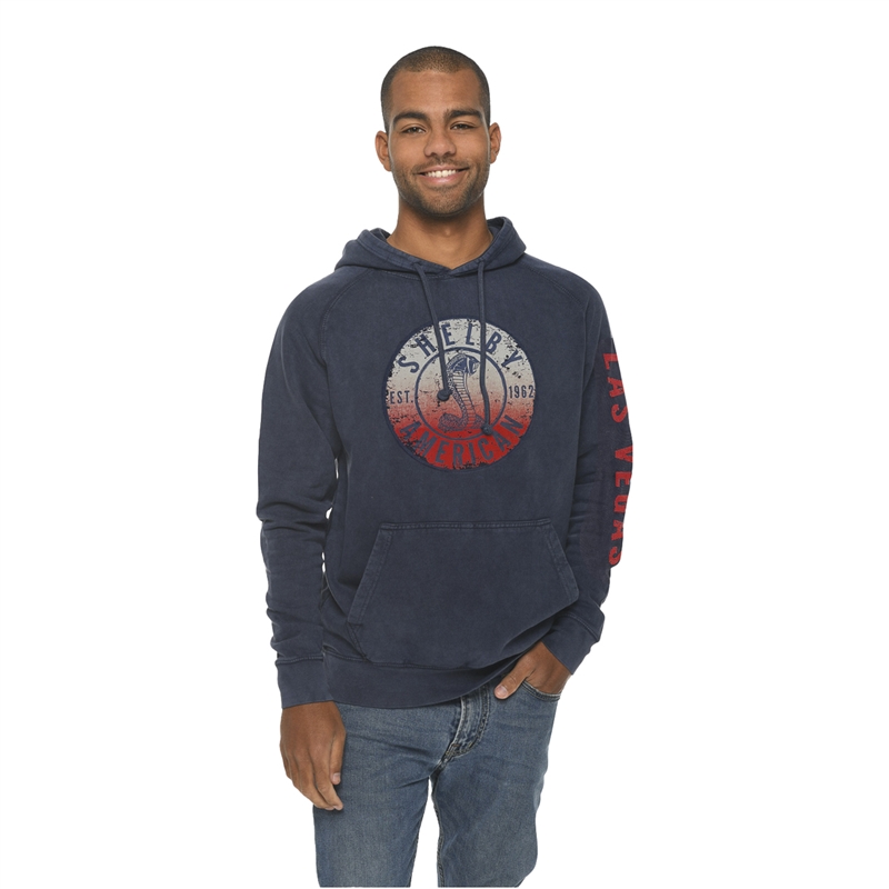 Shelby Vintage Denim Color Fade Hoody