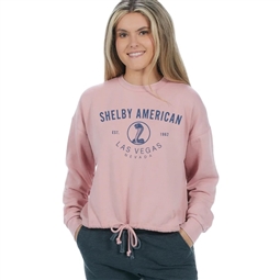 Shelby Ladies Faded Pink Sweater