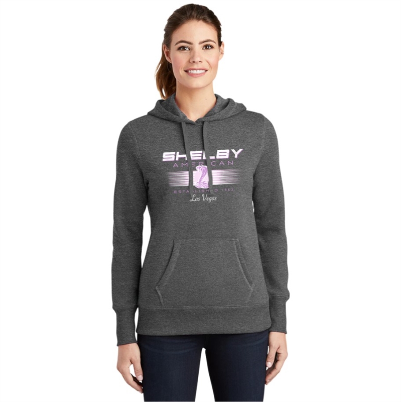 Shelby Ladies Charcoal Heather Hoody