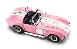 1:18 1965 Pink Cobra 427 SC Diecast