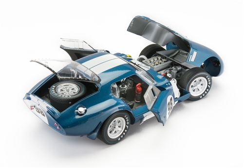 Details about   1965 SHELBY COBRA DAYTONA COUPE #98 BLUE 1/18 DIECAST SHELBY COLLECTIBLES SC130 