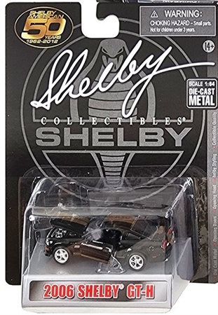 1:64 2006  Shelby GT-H Black w/ Gold Stripes