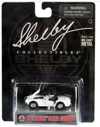 1:16 1965 Shelby Cobra White diecast