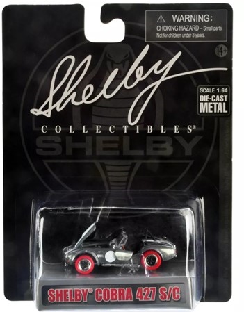 1:64 Shelby 427 Zinc with red wheels