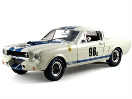 1:18 1965 White Shelby GT350R