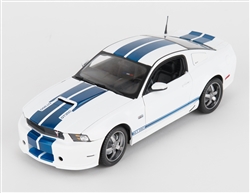 1:18 2011 White Shelby Mustang GT350 Diecast