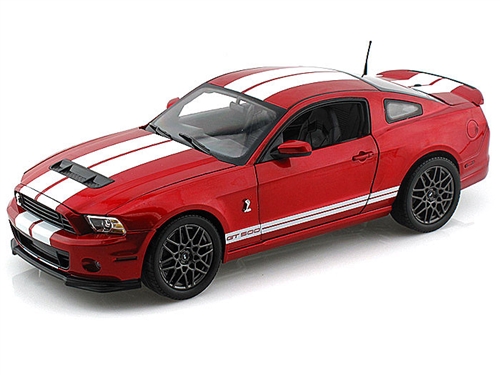 Red Ford Shelby Mustang GT500 Diecast