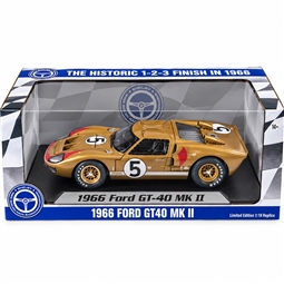 1:18 #5 Ford GT40 MKII - GLD (60th Anniversary Edition)