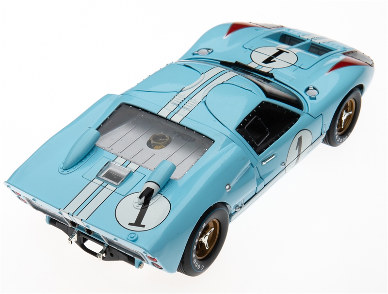 SC409 1:18 1966 #5 FORD GT40 MKII 24HR Le MANS 3rd FULLY OPENING Metal Diecast