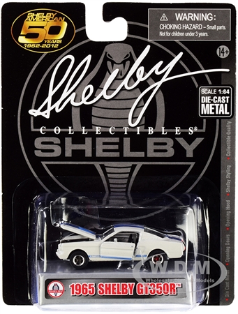 1:64 Shelby Mustang White GT350 R '65
